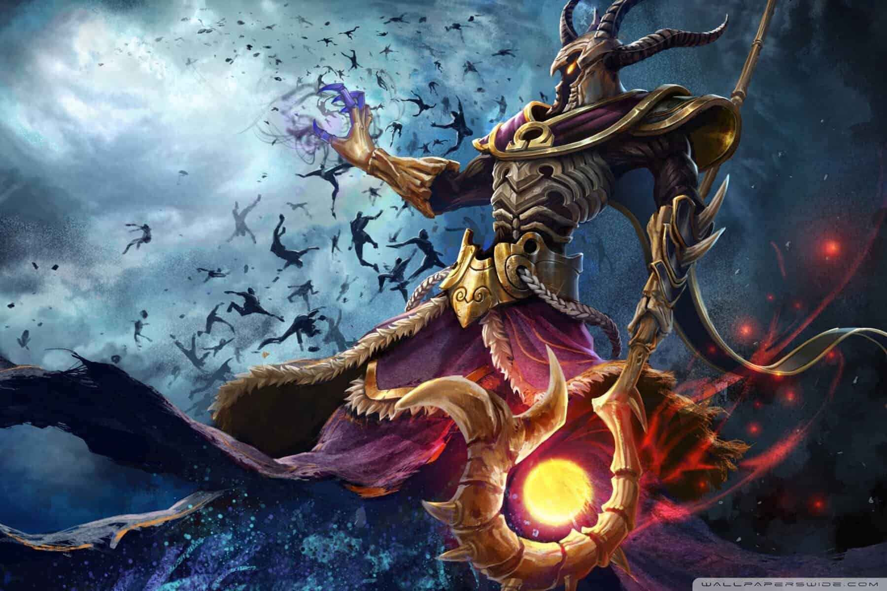 Hermano oscuro en combate épico, estilo de juego clásico y fantasía oscura, ilustración digital de un personaje con armadura y poderes mágicos en una escena mística y oscura.
