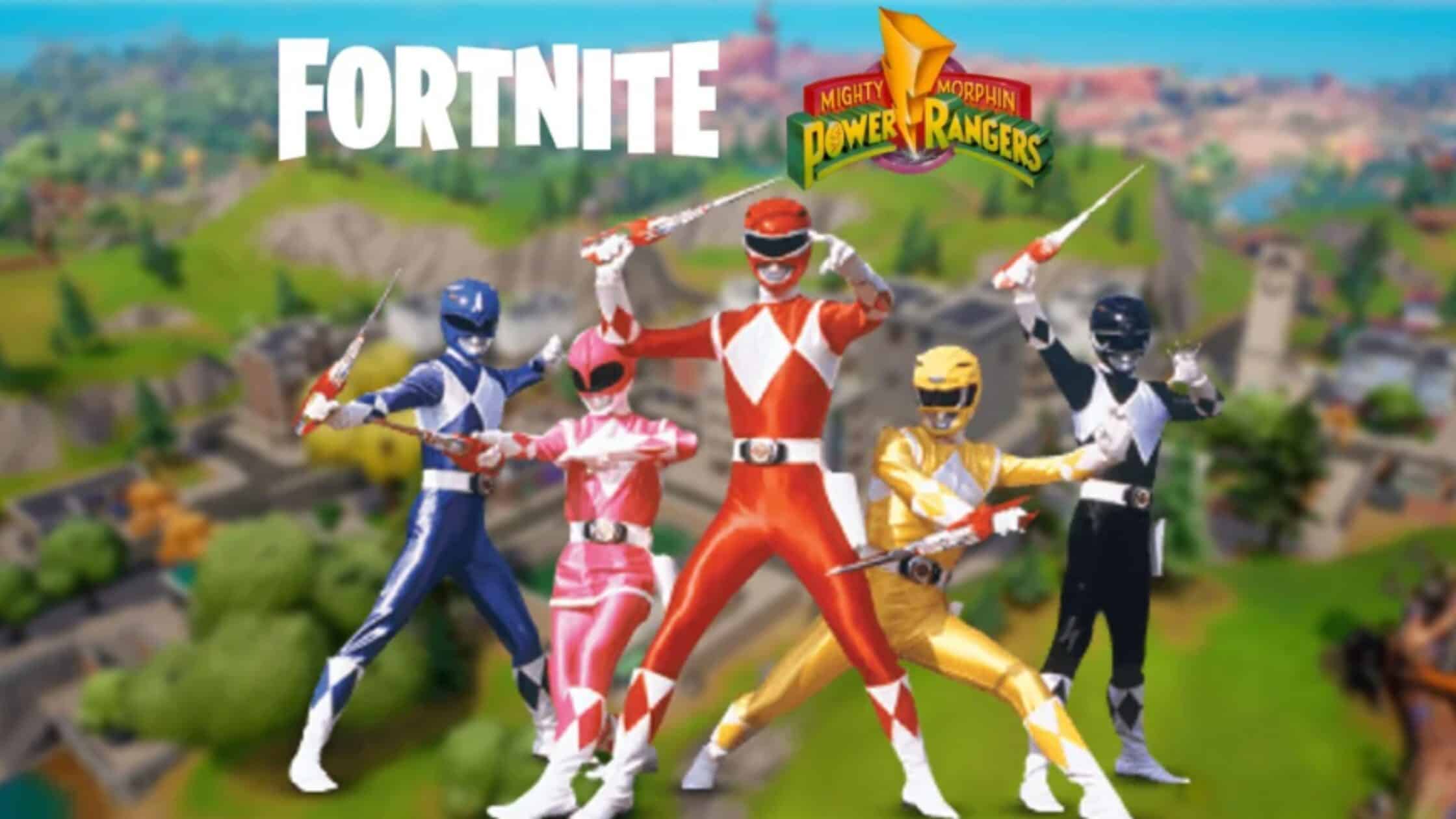 ¡La nostalgia de los 90 llega a Fortnite con los Power Rangers!