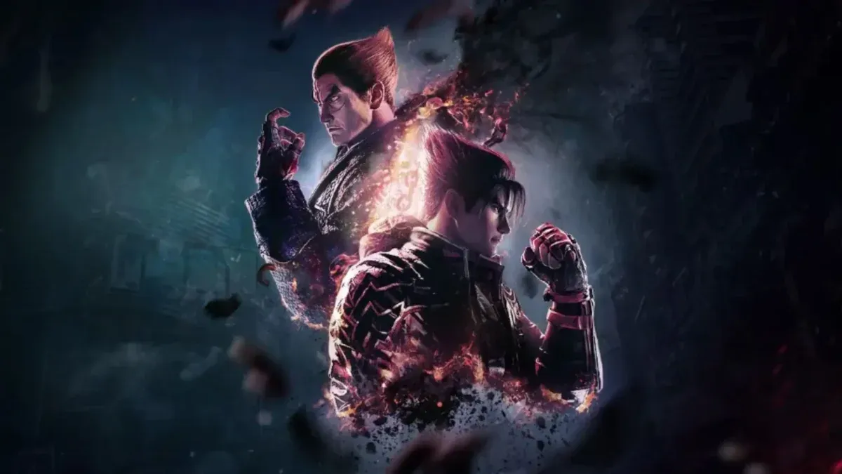 Jugadores en acción en un entorno urbano de estilo cyberpunk, con efectos visuales intensos y explosivos, promoviendo la comunidad de gamers y juegos retro en la cultura latina.