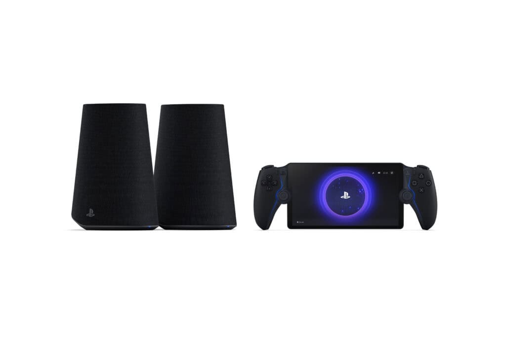 Versión portátil de Pulse Elevate junto a PlayStation Portal.