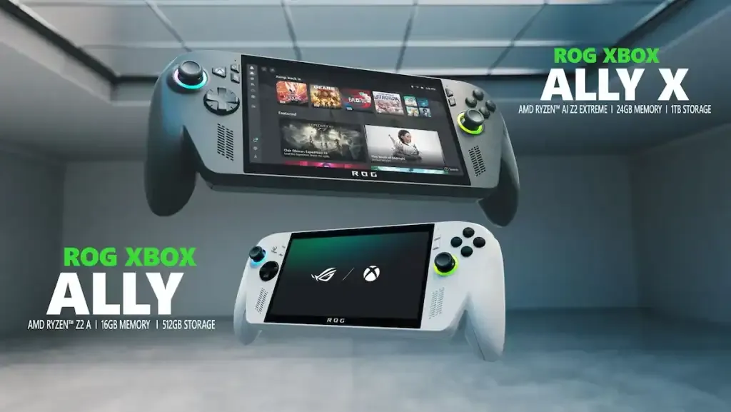 ROG Xbox Ally y Ally X presentadas en TGS 2025