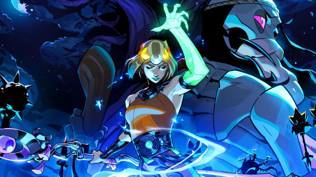 Arte promocional de Hades II con Melinoe y nuevas armas