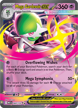 Mega Gardovoir EX Pokémon TCG