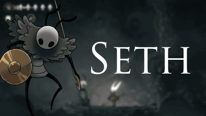 Área secreta en Grand Gate donde aparece Seth como jefe en Silksong