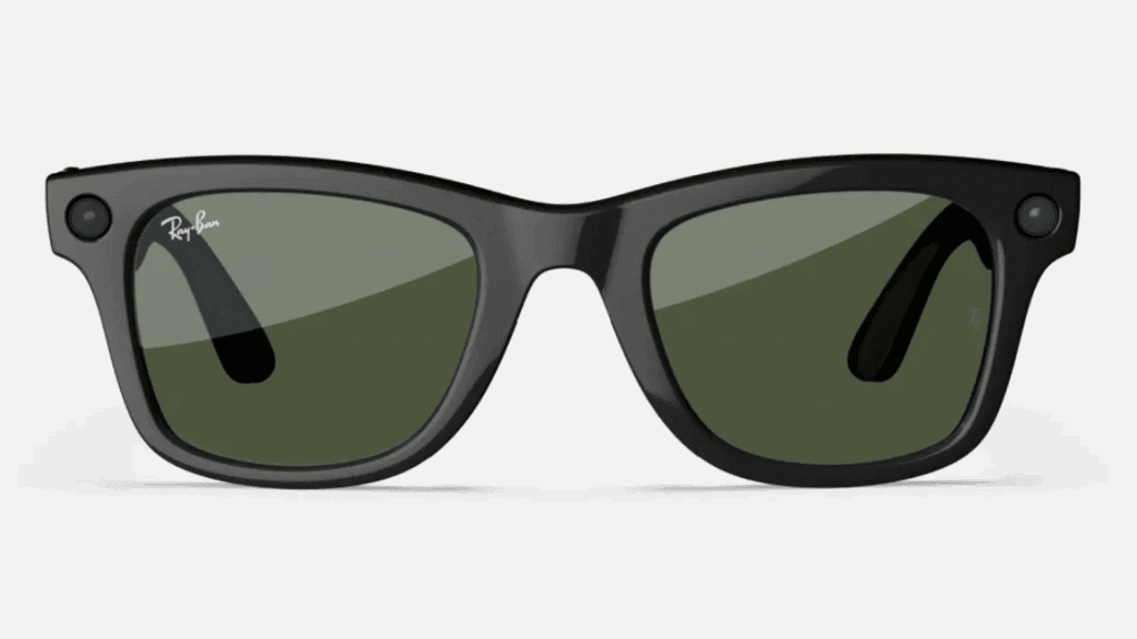 Diseño de las gafas Meta Ray-Ban con pantalla en lente derecha
