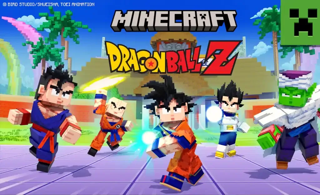 Anuncio en Minecraft LIVE sobre  Dragon Ball Z