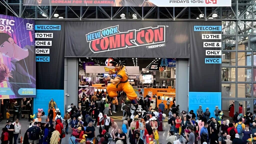 Evento ComicCon en Nueva York