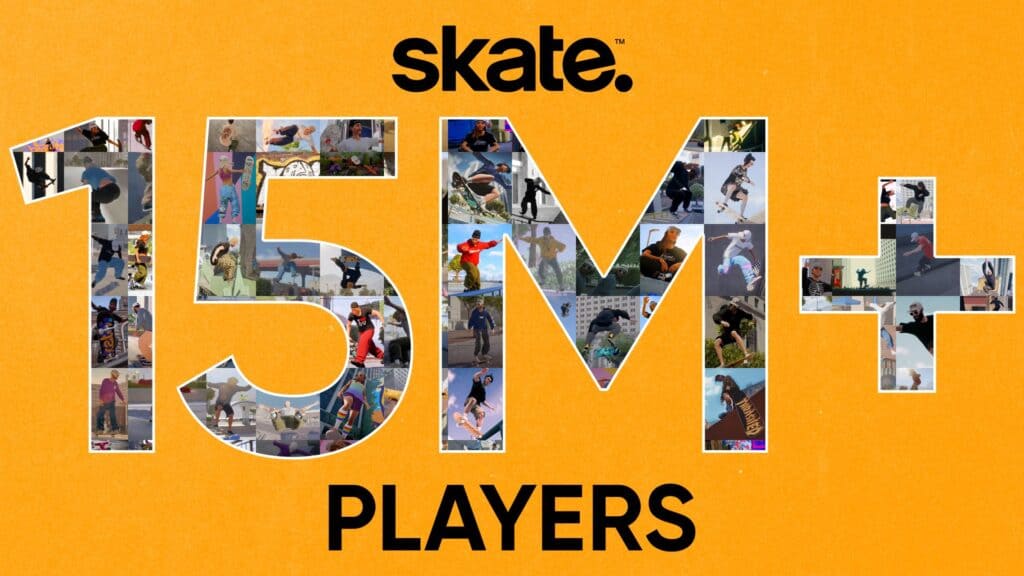 Skate 15M players
