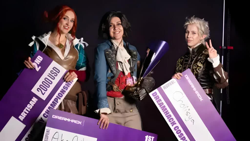 cosplay en dreamhack