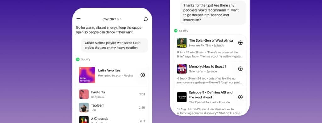 ChatGPT x Spotify