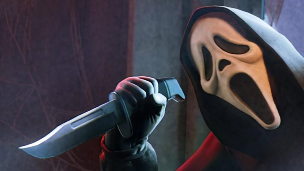 Ghostface usando la Last Call Knife durante el evento de Halloween en Fortnite.