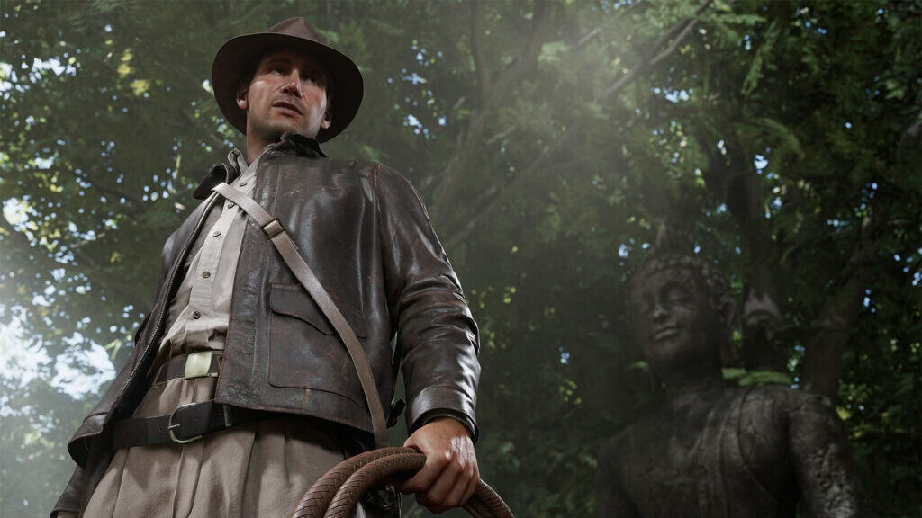 Jugabilidad del modo New Game+ en Indiana Jones and the Great Circle.