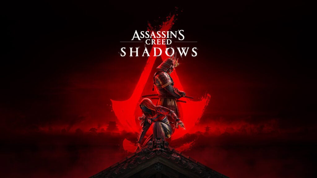 Protagonistas Yasuke y Naoe en Assassin’s Creed Shadows Switch 2 con fondo del Japón feudal