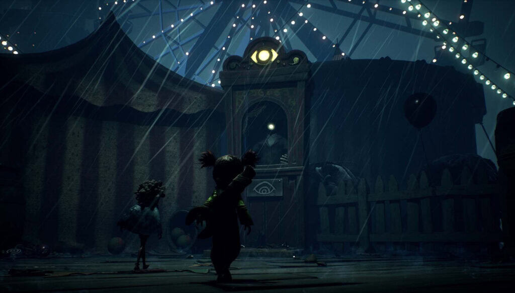 Little Nightmares 3 Carnevale feria oscura con Puppets y The Kin.