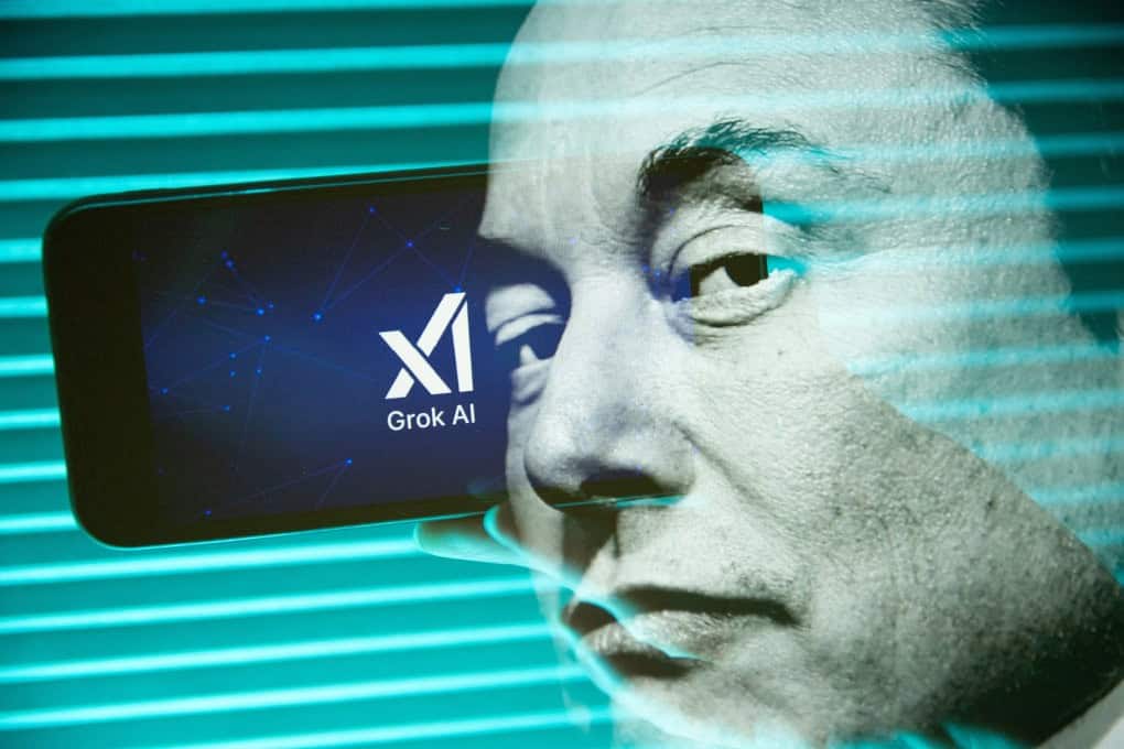 Modelo de IA de xAI aprendiendo interacciones del entorno físico en tiempo real
