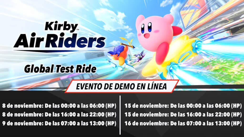 Kirby Air Riders Global Test Ride