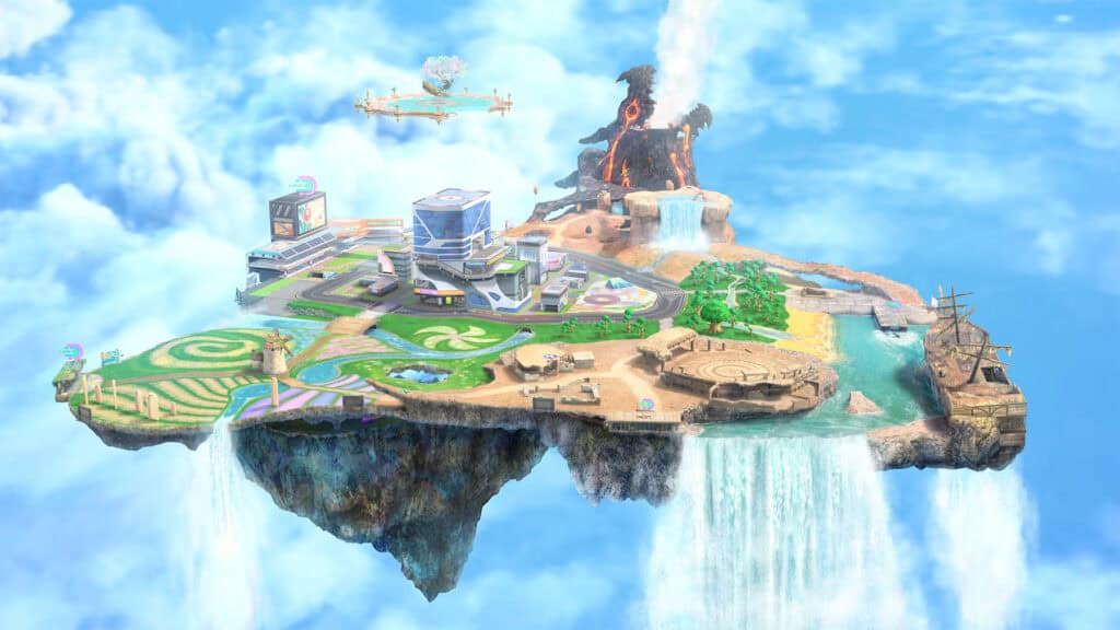 Kirby Air Riders City Trial