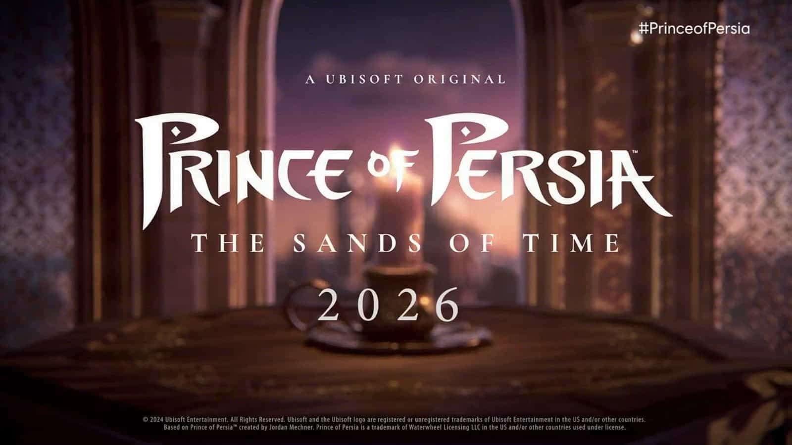 Remake de Prince of Persia: The Sands of Time llega en 2026