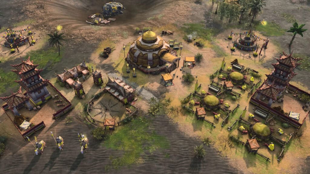 batalla en Age of Empires IV para PlayStation 5.
