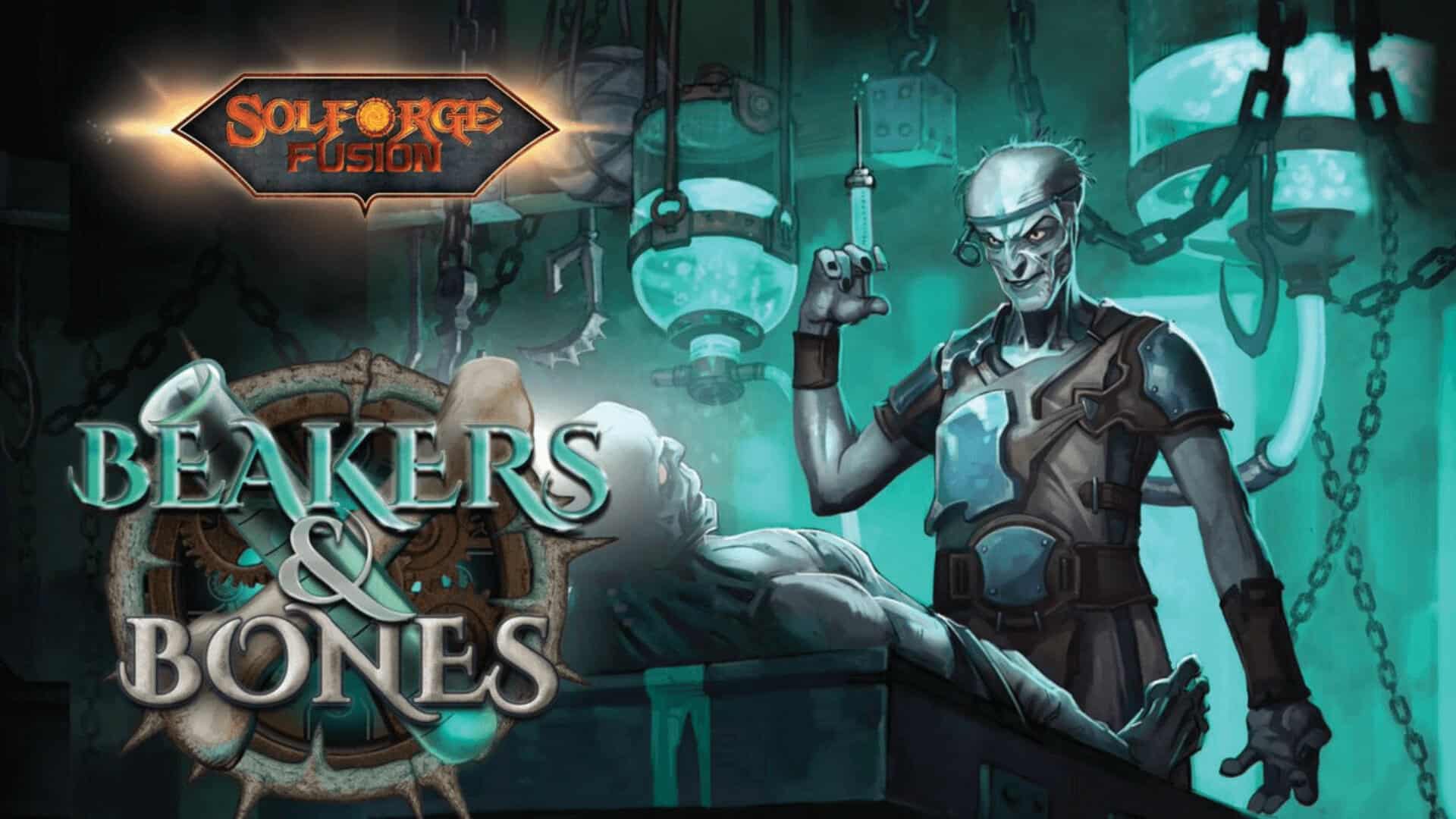 SolForge Fusion Legendary Drop Beakers & Bones expansión Alloyin y Nekrium