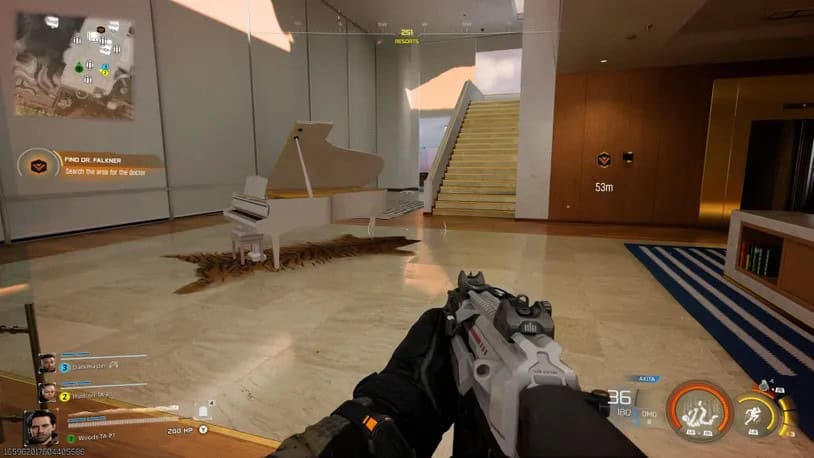 Localización del coleccionable BO7 Campaign Intel en la misión Collapse