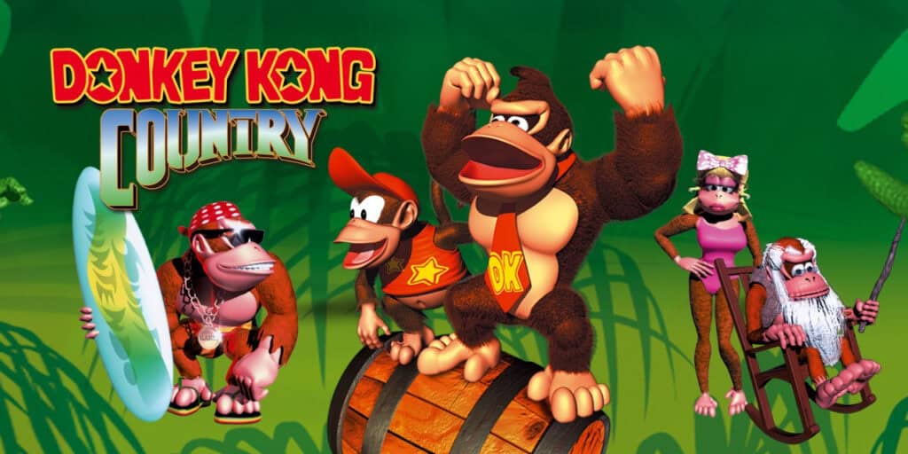 donkey kong country snes pre renderizado clasico