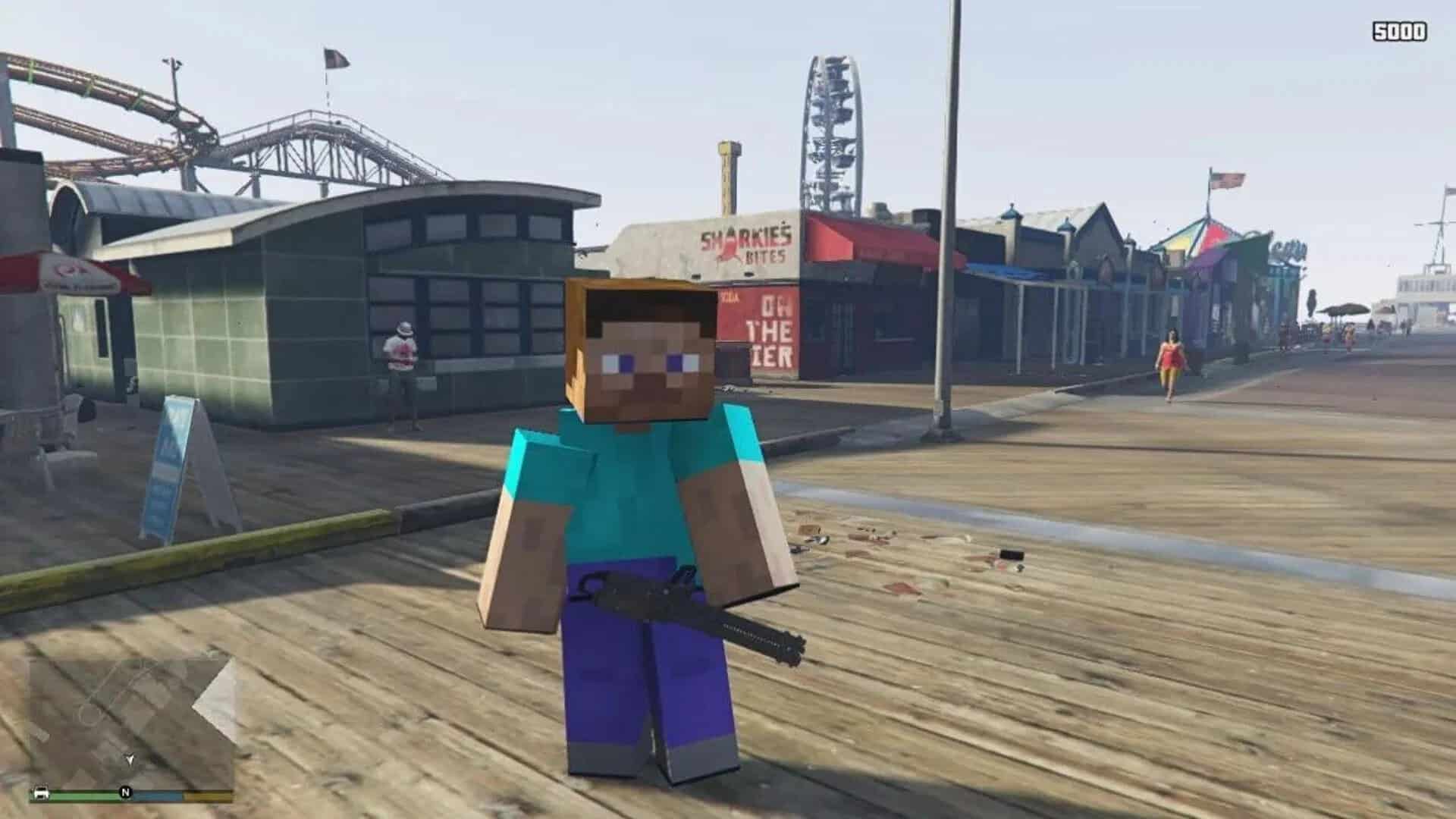 Minecraft y GTA V los juegos más buscados de 2025