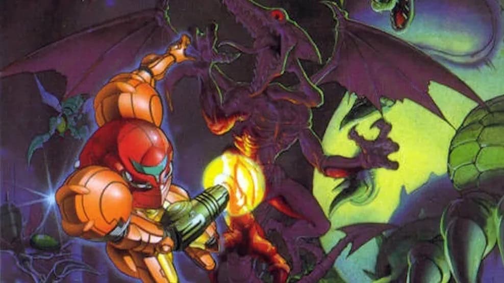 mejores juegos Metroid Samus ilustración clásica