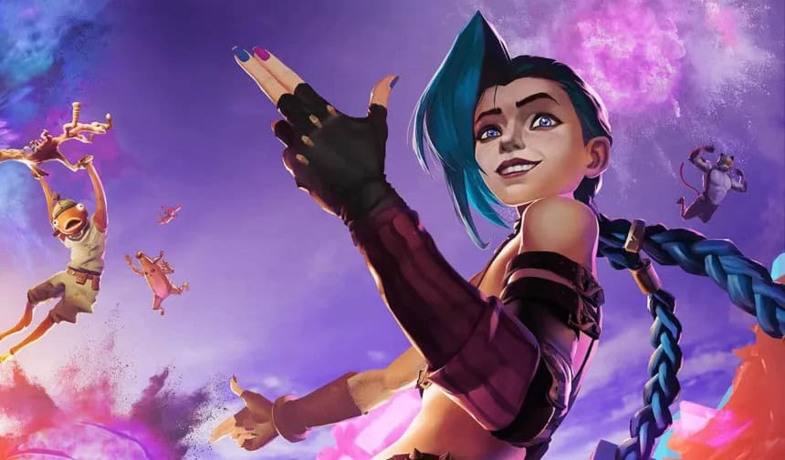Jinx y Vi regresan a Fortnite en el evento Hora Cero