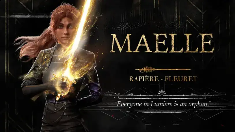 Ejemplo de sinergia en la Guía Expedition 33 donde Maelle activa la Postura Virtuosa instantáneamente tras un combo de equipo.