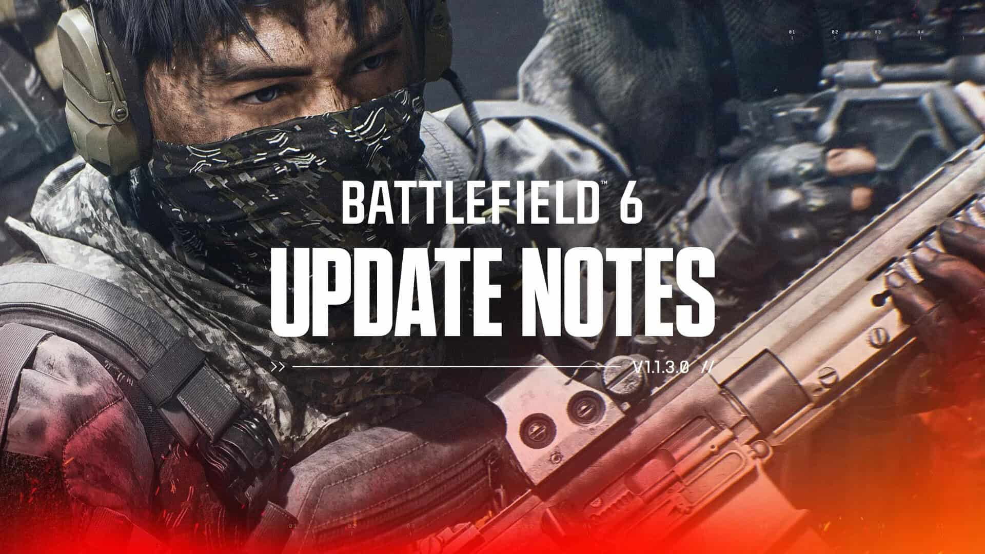 Battlefield 6 Update 1.1.3.0: todos los cambios del parche Winter Offensive