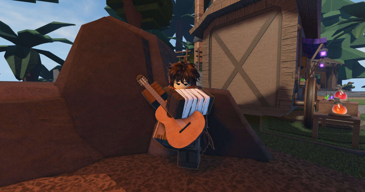 Como conseguir la Lost Guitar en The Forge Roblox