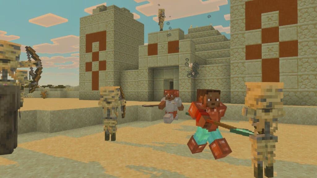 Mounts of Mayhem: actualización 1.21.130 de Minecraft