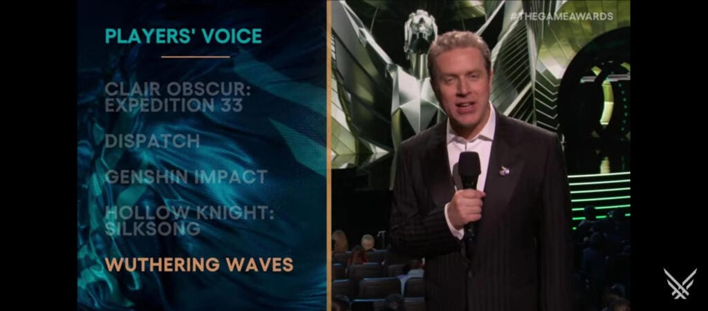 Players’ Voice en The Game Awards