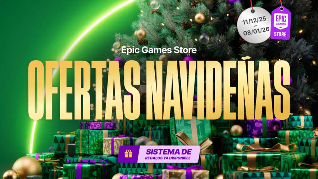 Juegos gratis de Epic Games en Navidad 2025