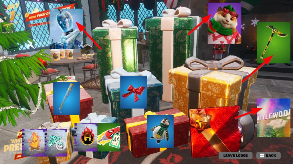 Fortnite Winterfest 2025