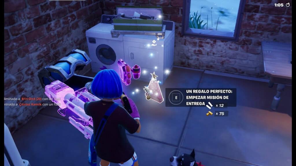 Regalo Perfecto en Fortnite Winterfest 2025