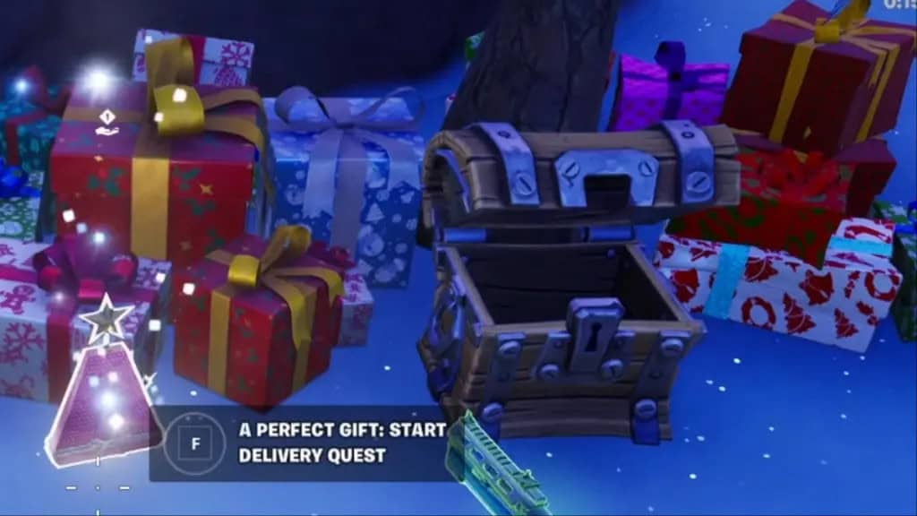 Regalo Perfecto en Fortnite Winterfest 2025