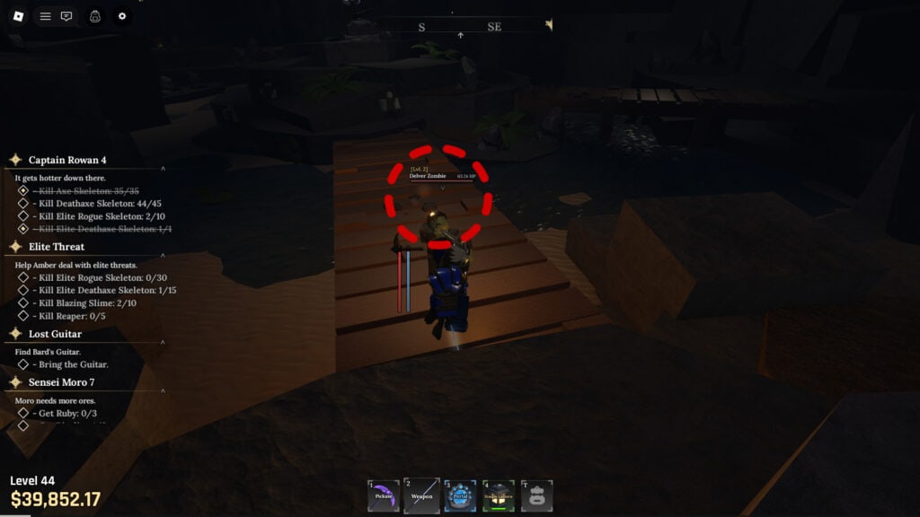 Miner Shards en The Forge