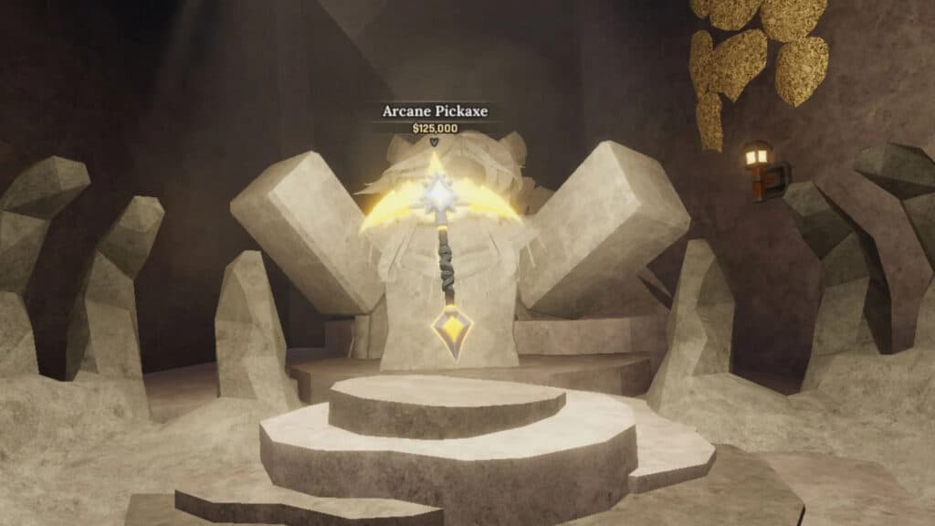 Arcane Pickaxe The Forge
