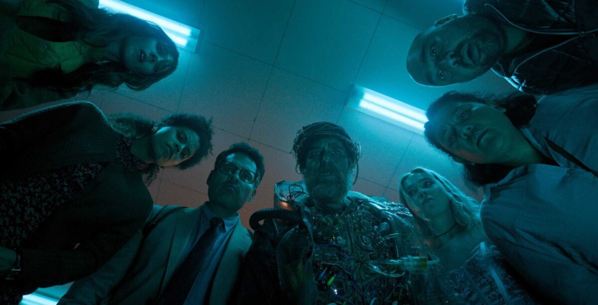 Imagen de Good Luck Have Fun Don’t Die, película de ciencia ficción y humor negro, estreno 2026.