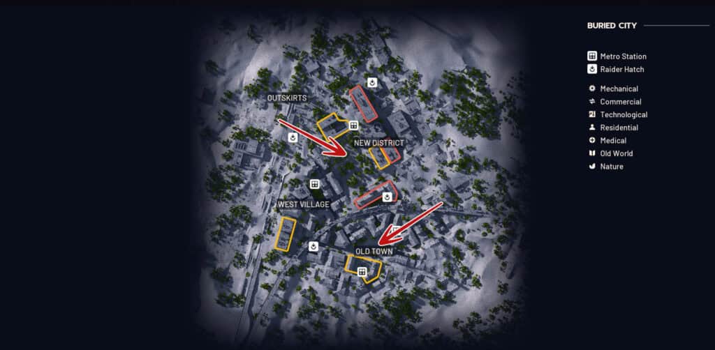 Bastion en buried city