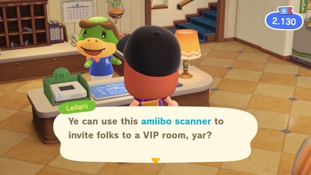 VIP Room en Animal Crossing New Horizons