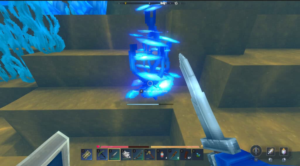 Azure Kelp en Hytale