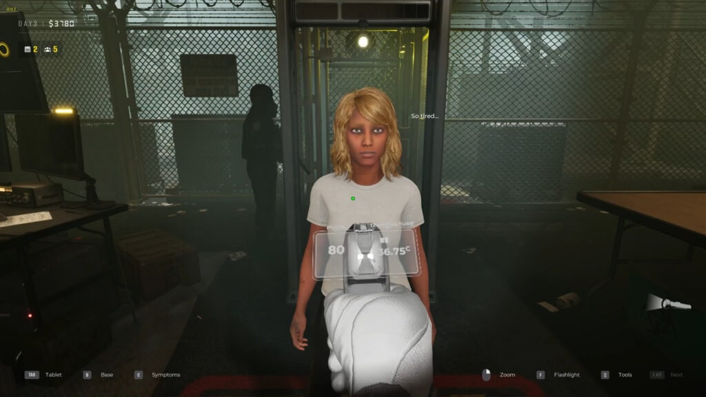 Síntomas en Quarantine Zone