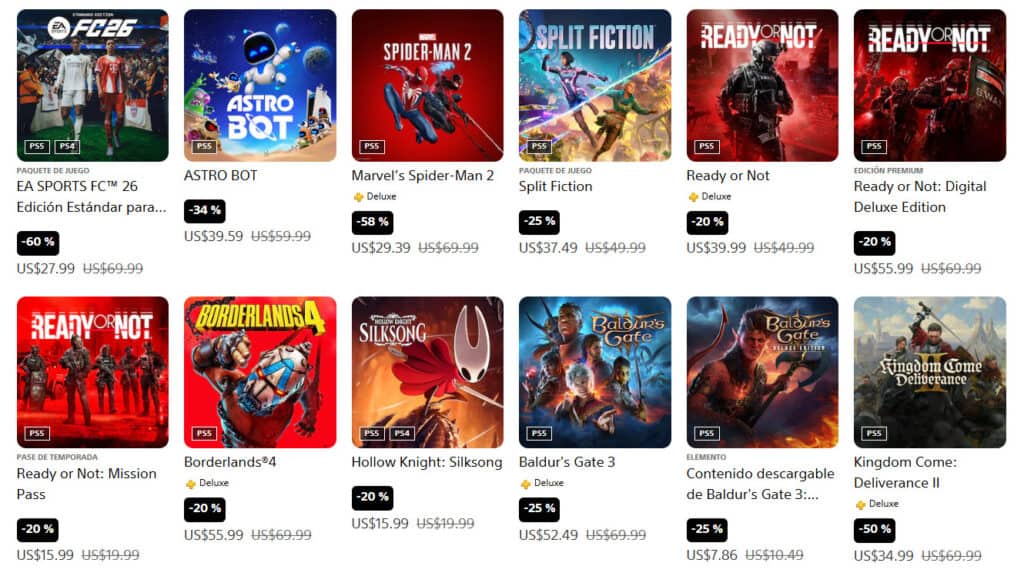 Día de Reyes en PS Store