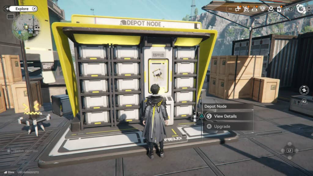 Depot Nodes Arknights Endfield
