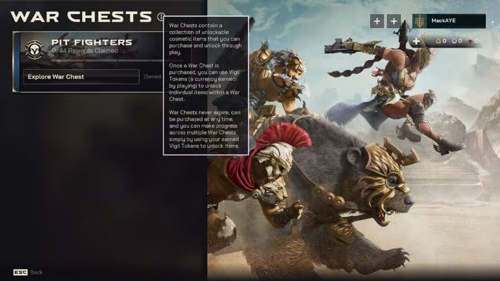 Highguard Free Warchest