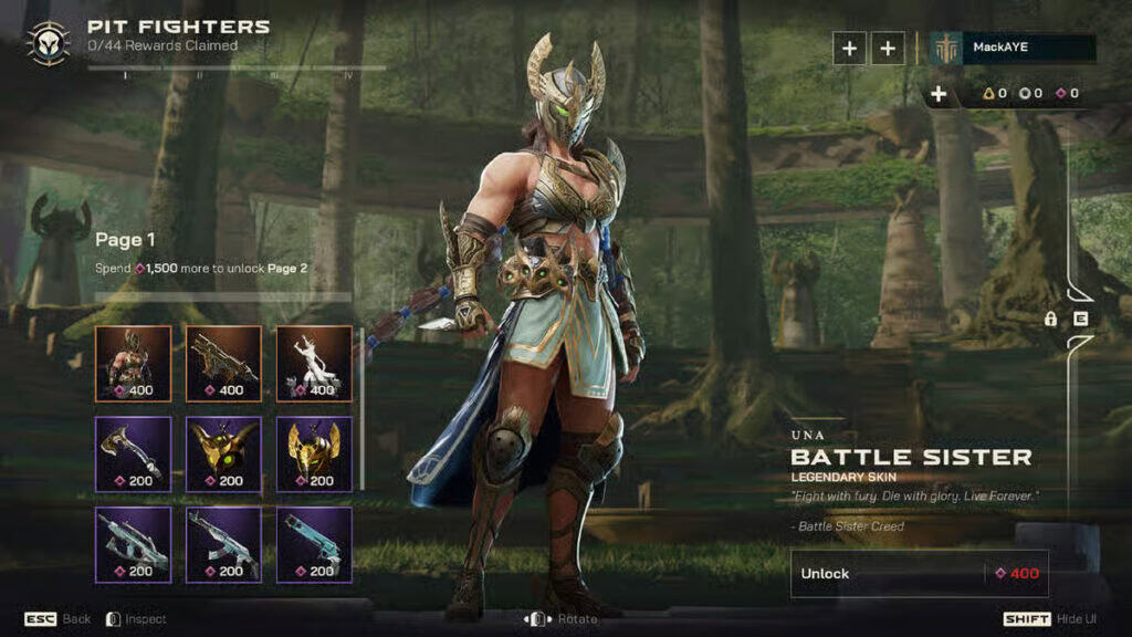 Highguard Free Warchest
