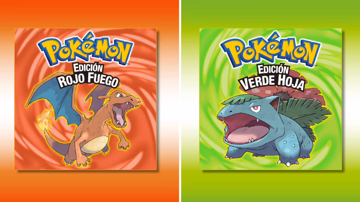 Pokemon Rojo Fuego y Verde Hoja